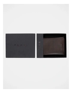 Trifold Leather Wallet Brown Wallet Brown