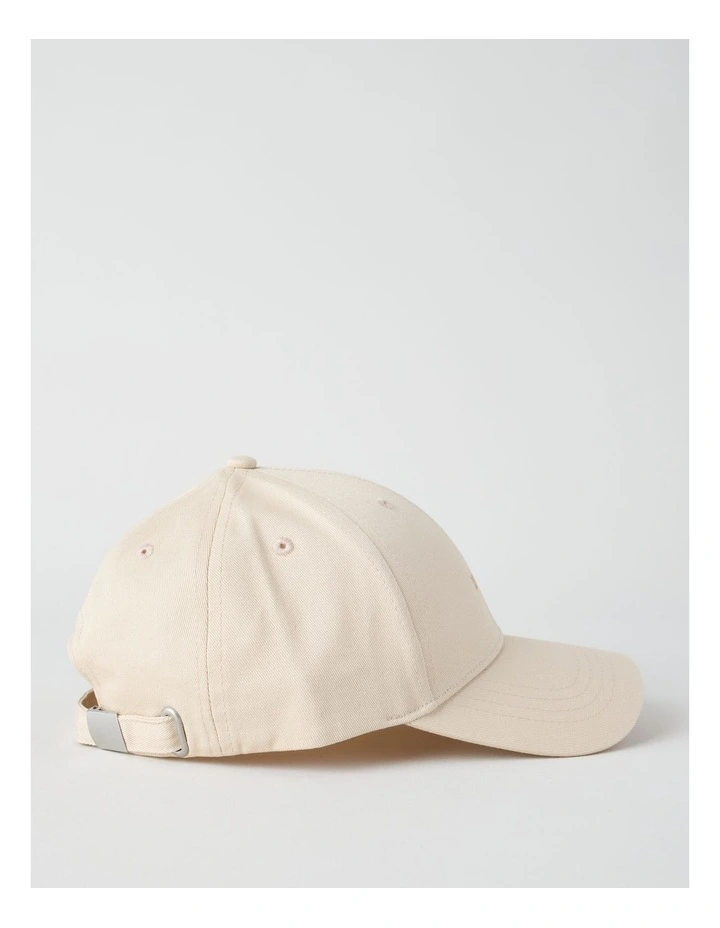 CAP WITH EMBROIDERY NATURAL image 5