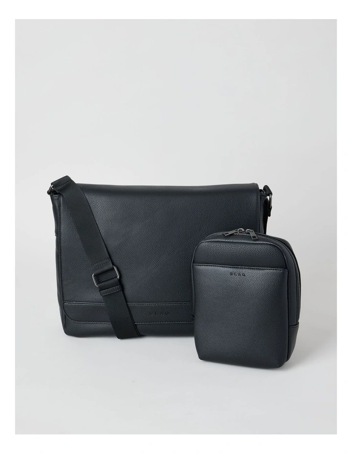 MESSENGER BAG BLACK image 6