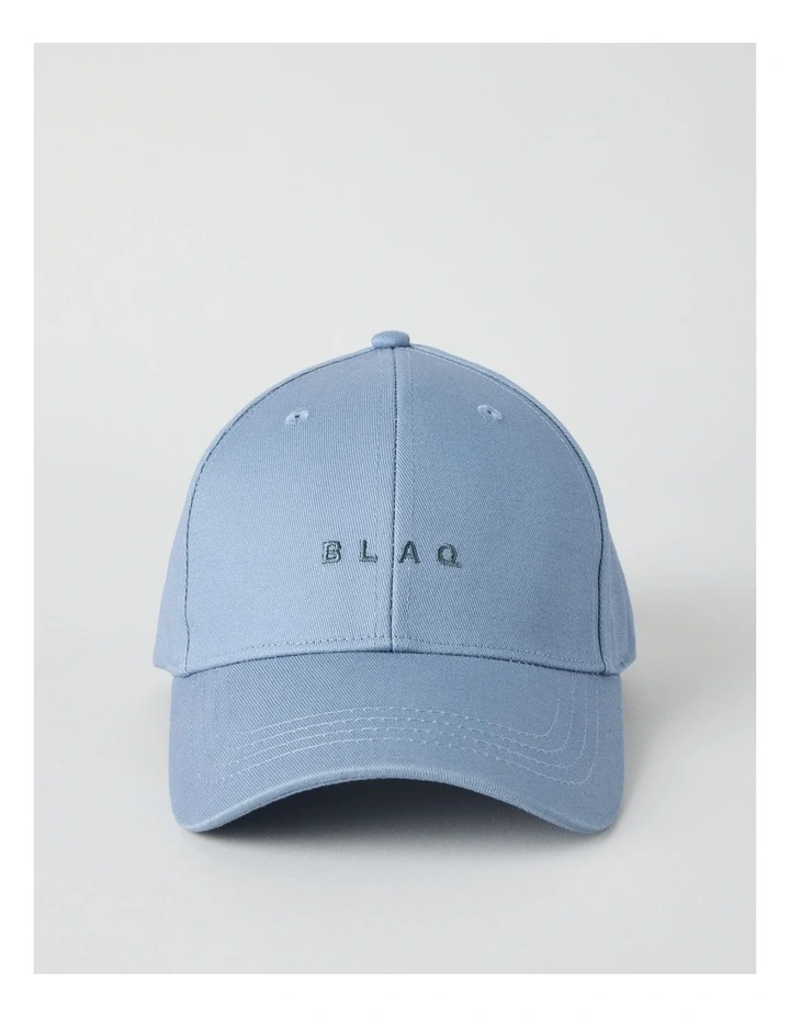 CAP WITH EMBROIDERY DEMIN BLUE image 1
