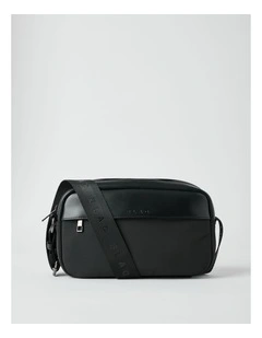 Camera Cross Body Bag in Black