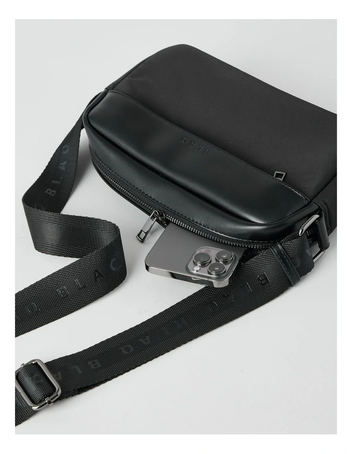 Camera Cross Body Bag in Black image 2