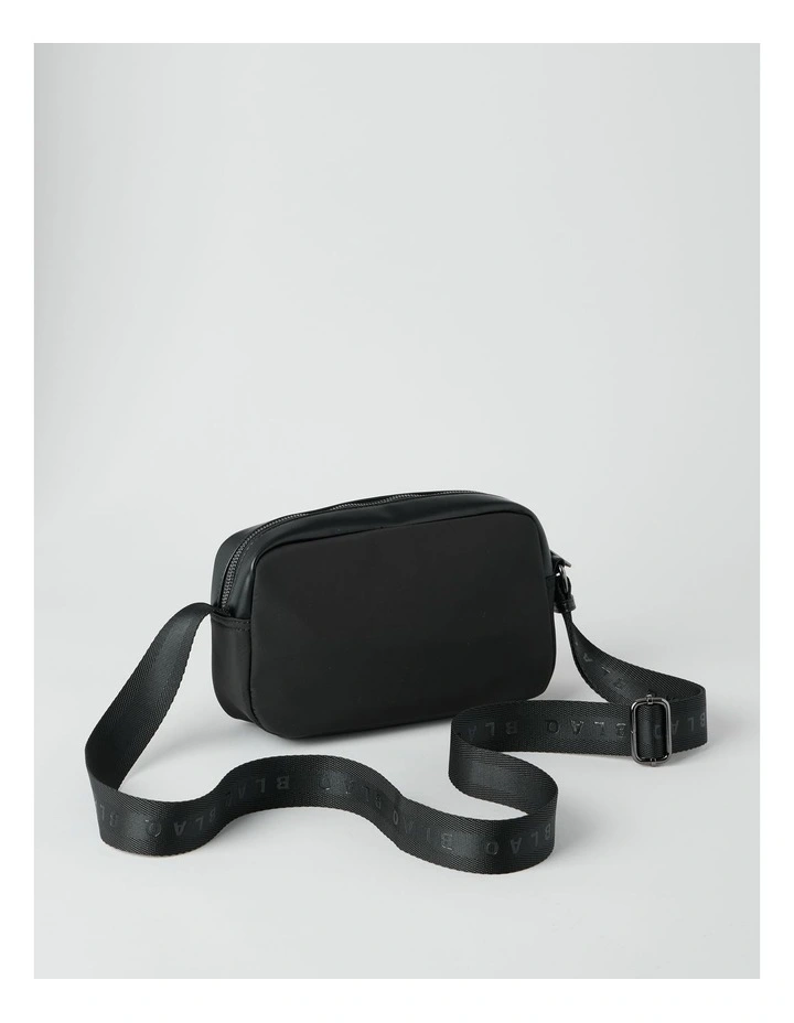 Camera Cross Body Bag in Black image 3