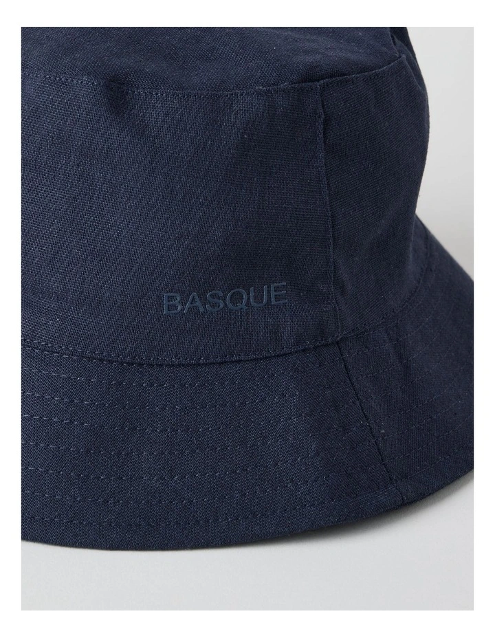 Bucket Hat in Navy image 2