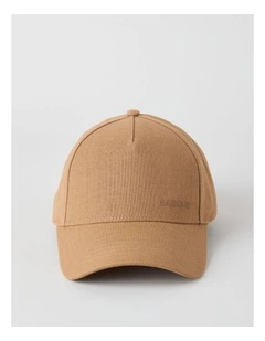 RAISED PRINT CAP TAN