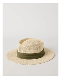 PANAMA HAT OLIVE