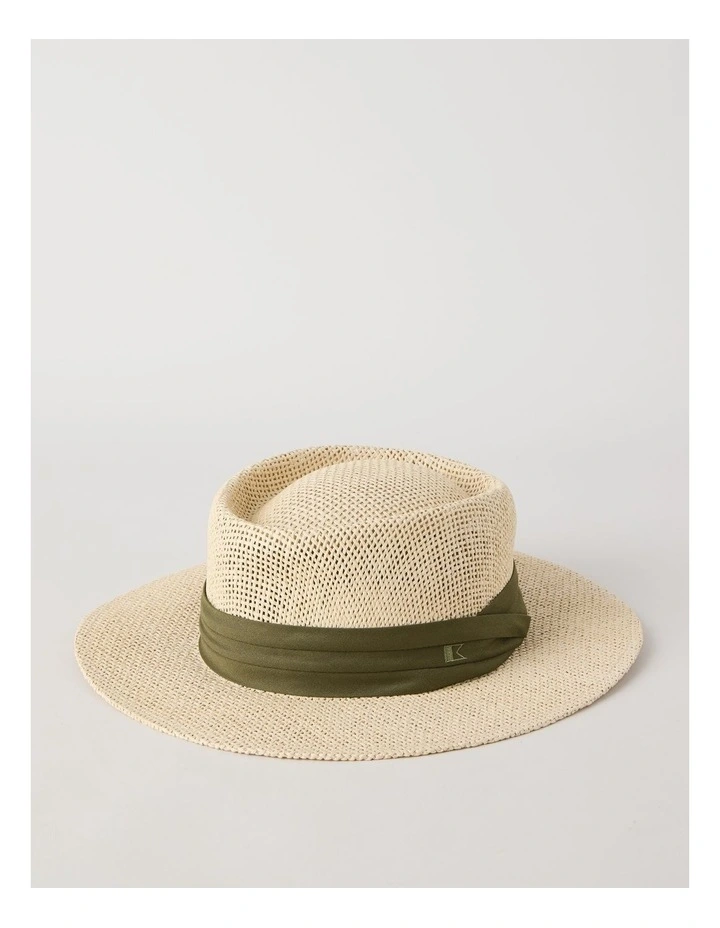 PANAMA HAT OLIVE image 1