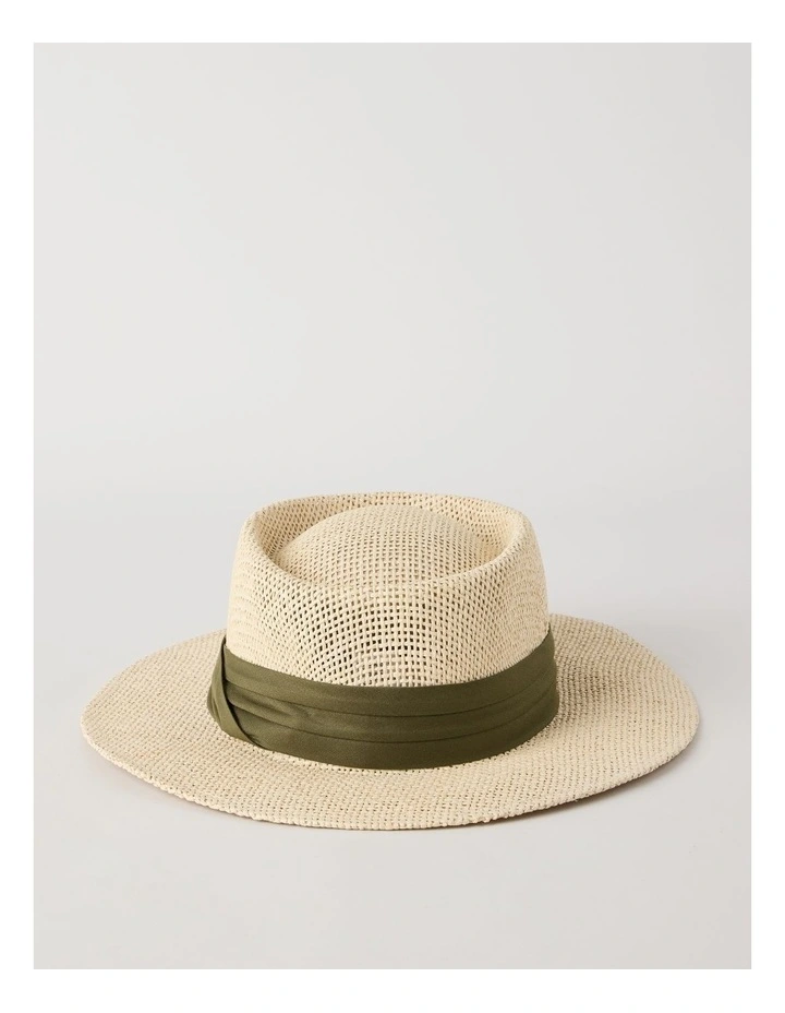 PANAMA HAT OLIVE image 3