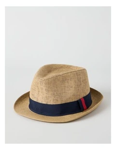 TRILBY HAT TAN