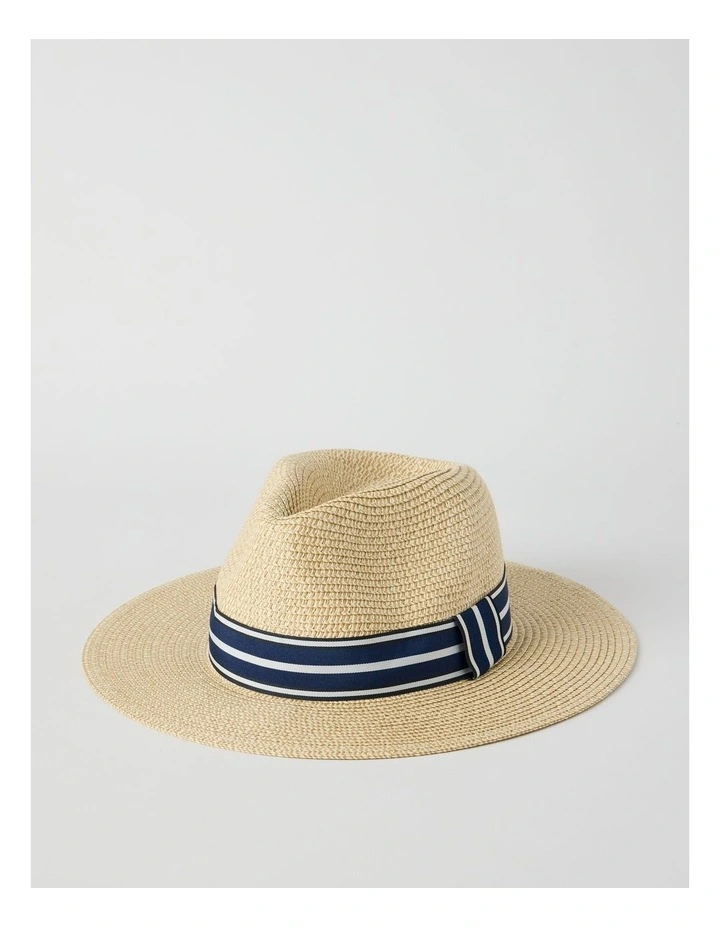PANAMA HAT NAVY image 1