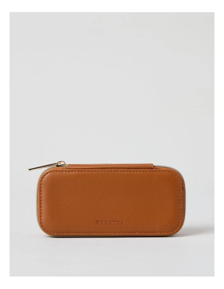 TRAVEL PILL BOX TAN image 2