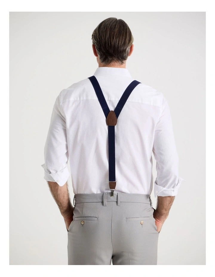 Adjustable Braces in Box in Navy image 7