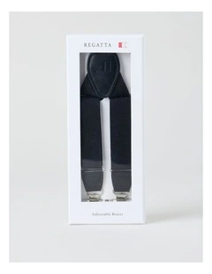 Adjustable Braces in Box in Black