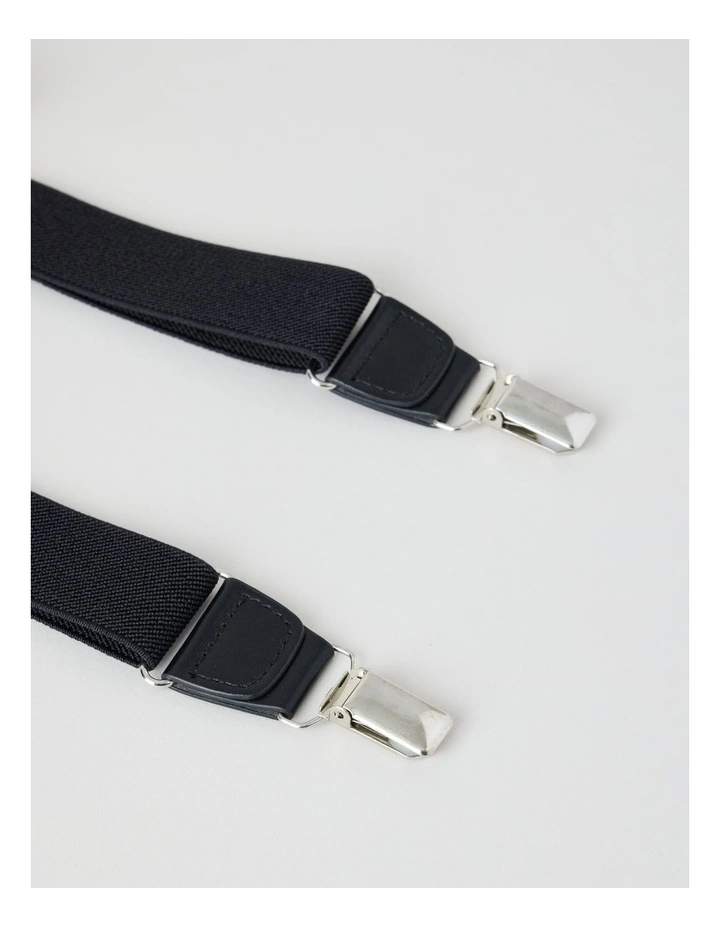 Adjustable Braces in Box in Black image 6