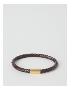 Braided Bracelet in Brown