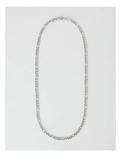 Sterling Silver Figaro Chain Necklace