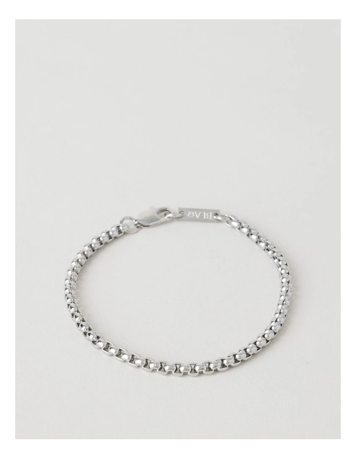 Sterling Silver Chain Bracelet image 1
