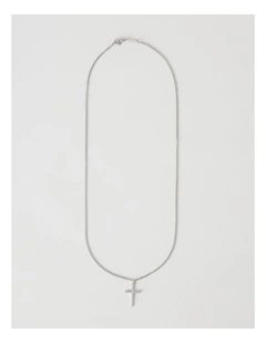 Sterling Silver Cross Necklace