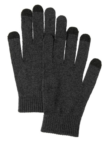 Van Heusen Men Fleece Lined Wool Blend Gloves