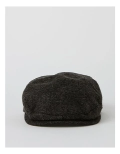 Driving Cap in Charcoal