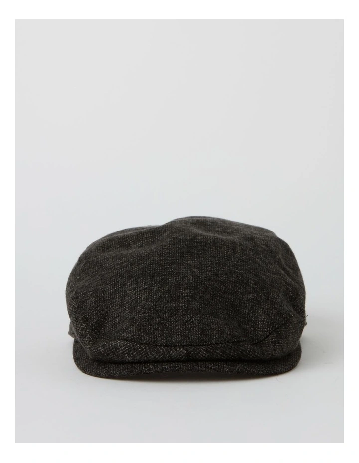Driving Cap in Charcoal image 1