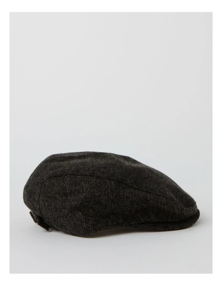 Driving Cap in Charcoal image 3