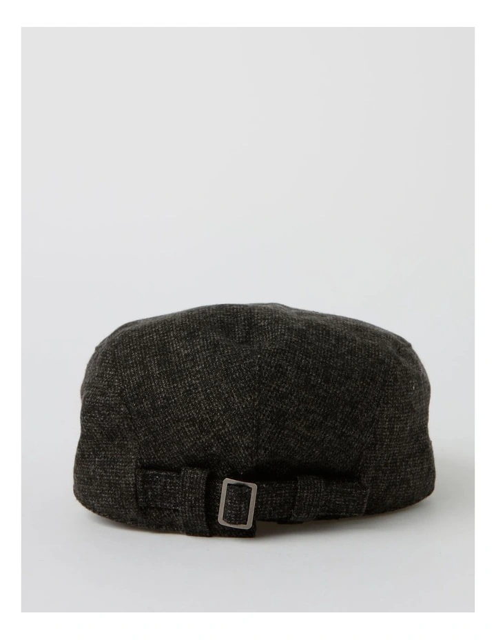 Driving Cap in Charcoal image 6