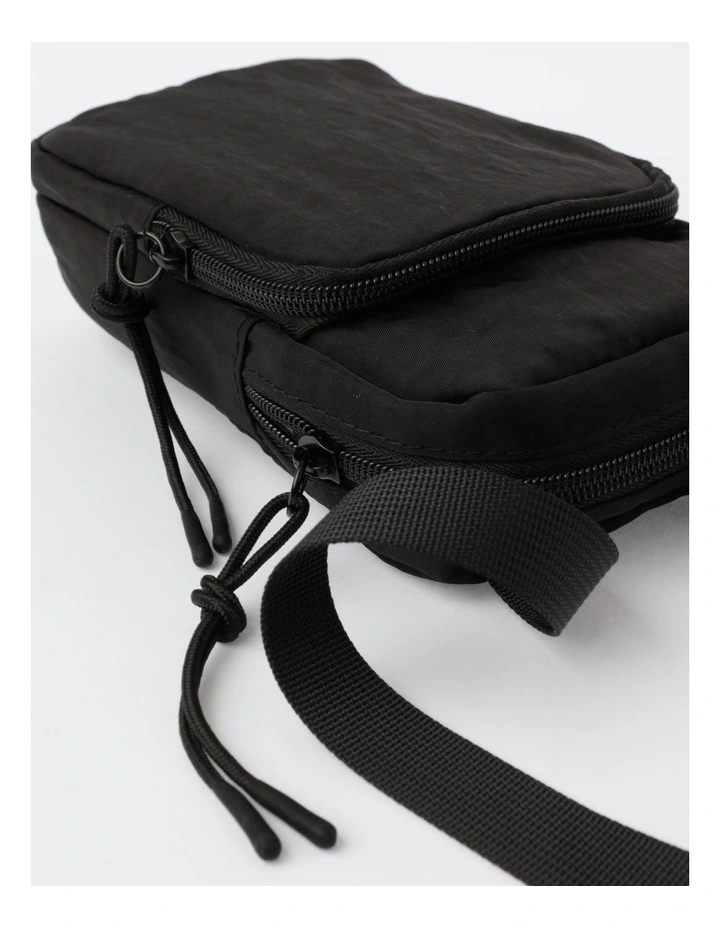 Mini Cross Body Bag in Black image 5