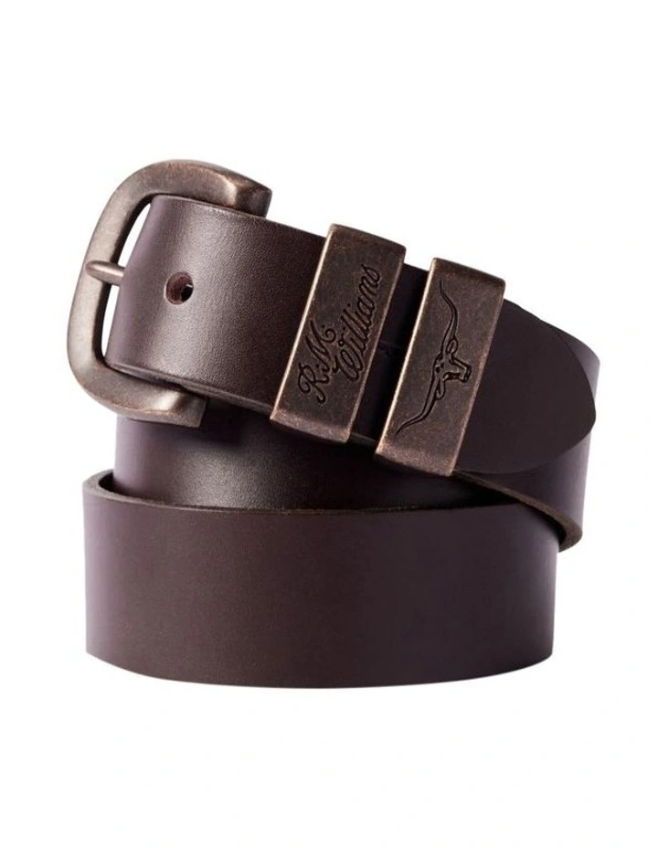 Drover Belt in Chestnut image 2