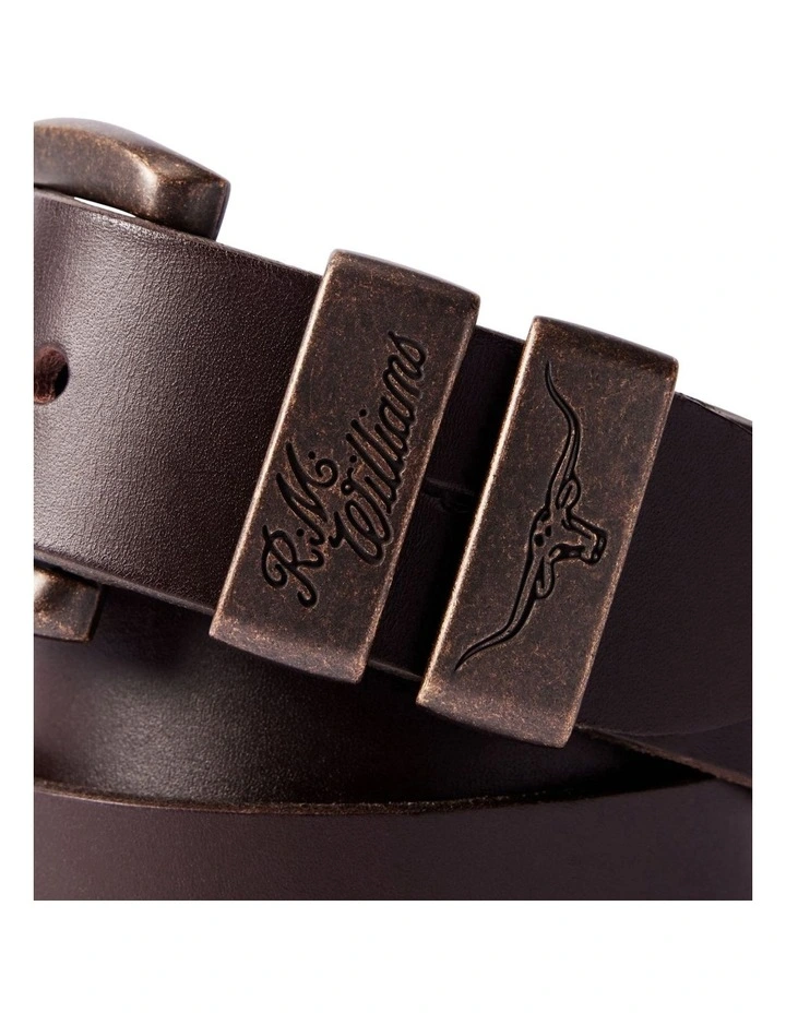 Drover Belt in Chestnut image 4
