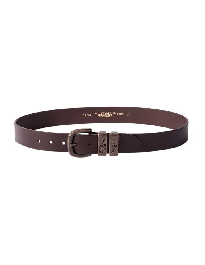 Drover Belt in Chestnut image 5