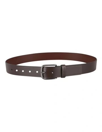 Casual Belt in Dark Brown