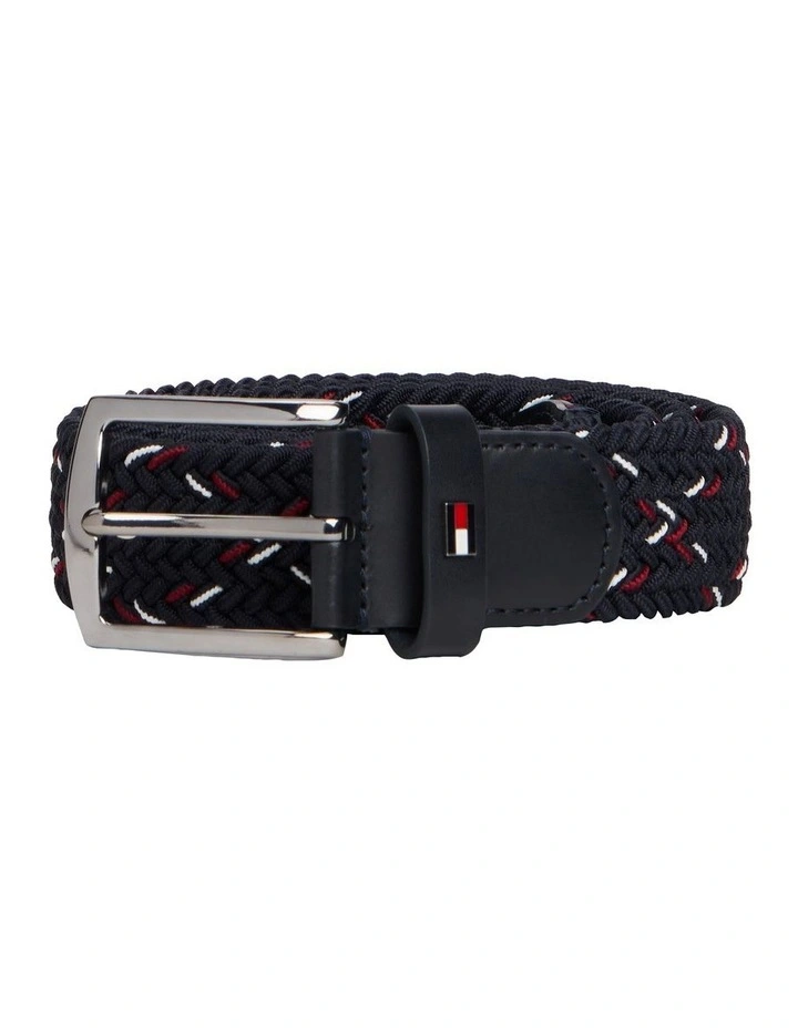 Denton Elastic Belt in Black image 1