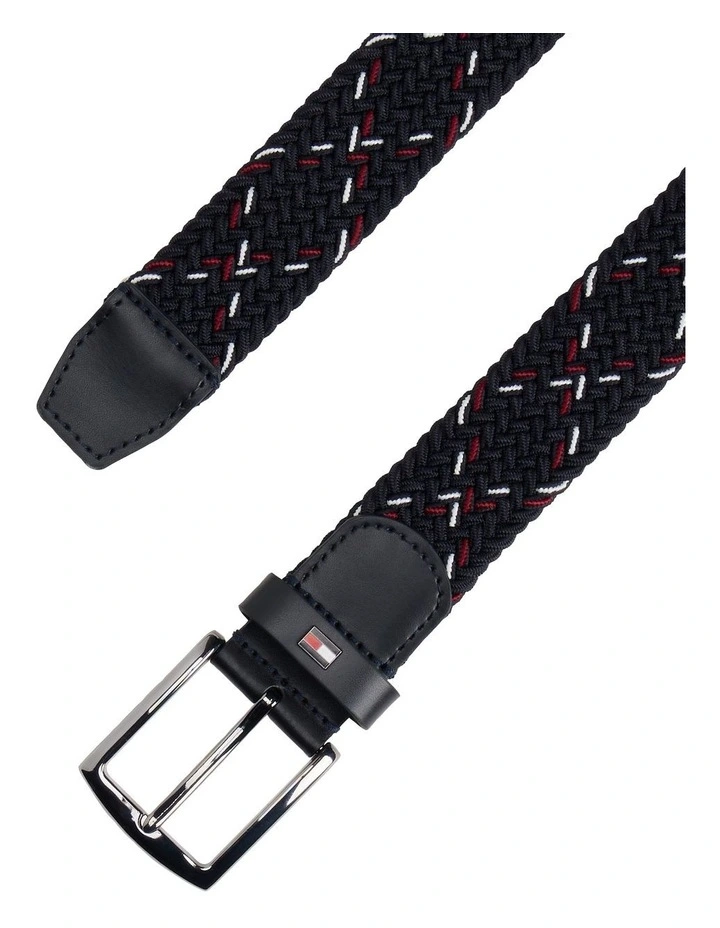 Denton Elastic Belt in Black image 2
