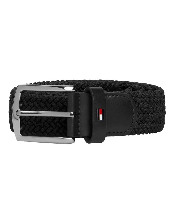 Denton Elastic Belt in Black image 4