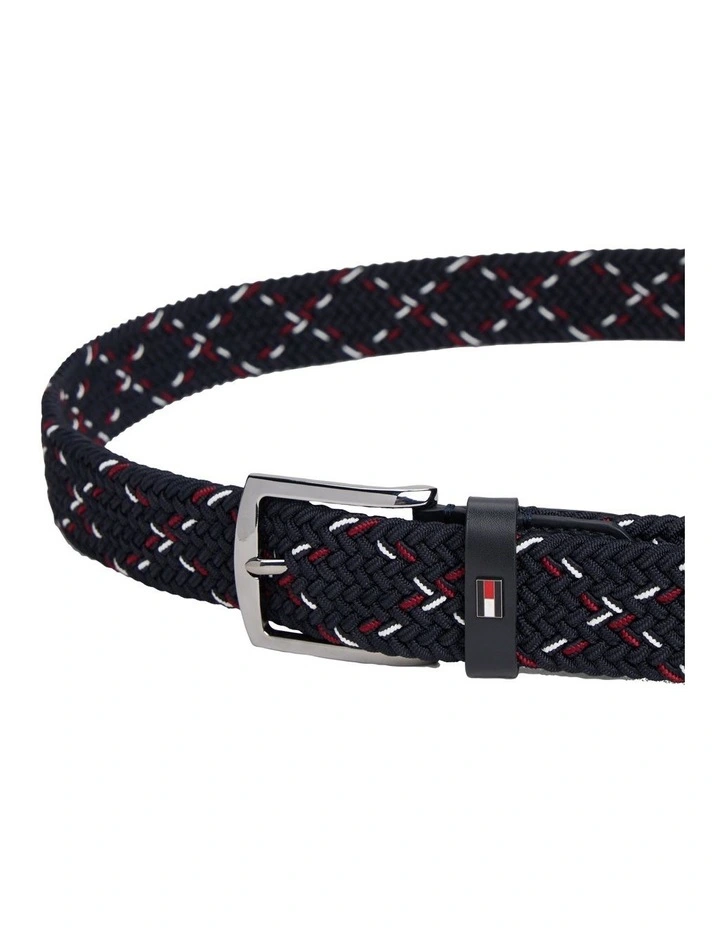 Denton Elastic Belt in Black image 4