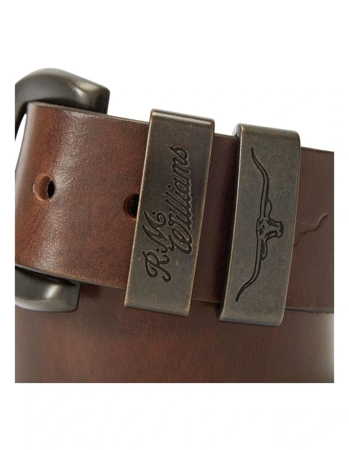 Drover Belt in Brown image 4