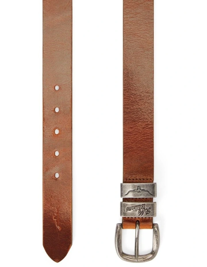 Drover Belt in Mid Brown image 2