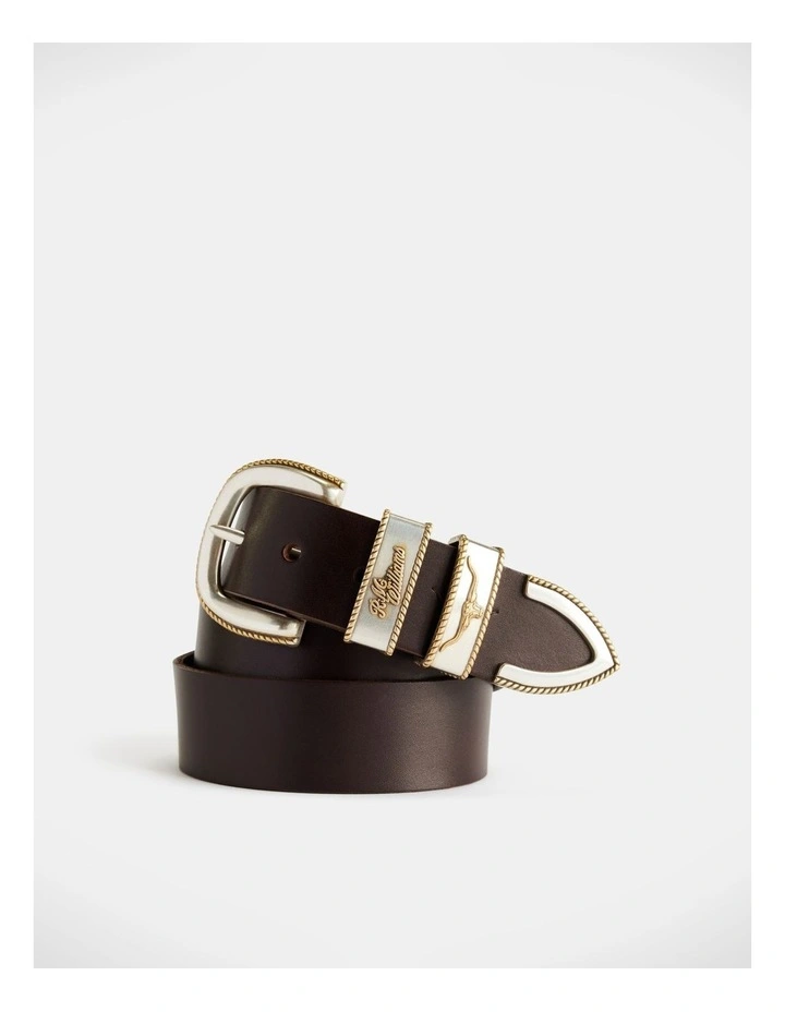 Rope Drover Belt Chestnut image 1