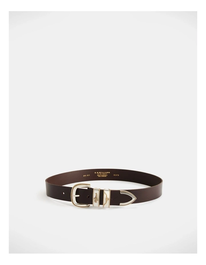 Rope Drover Belt Chestnut image 5