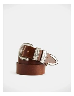 Rope Drover Belt Caramel