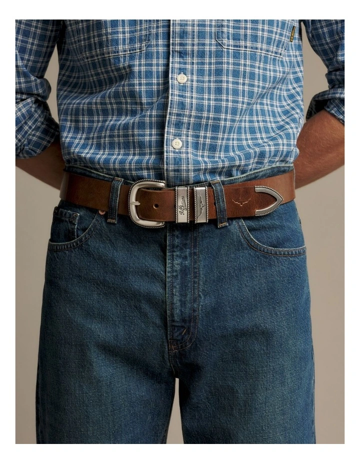 Rope Drover Belt Caramel image 2