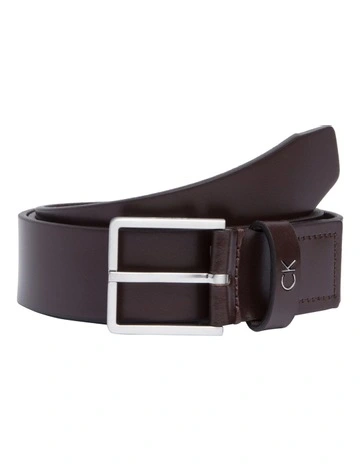 Formal Leather Belt in Brown