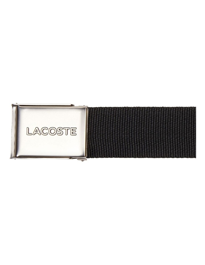 lacoste fabric belt