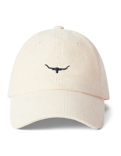 Mini Longhorn Cap in Cream