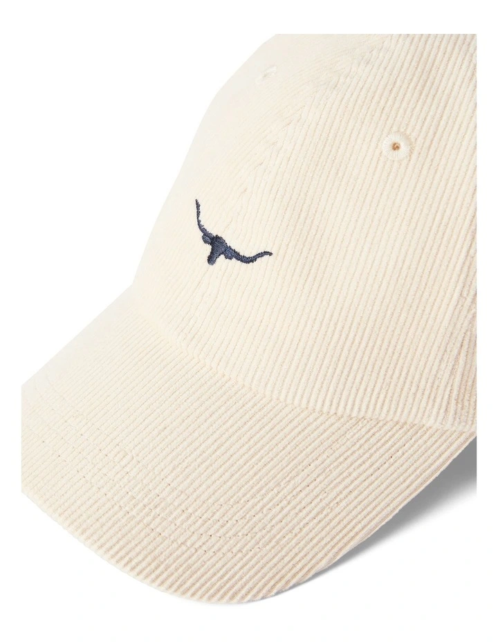 Mini Longhorn Cap in Cream image 4