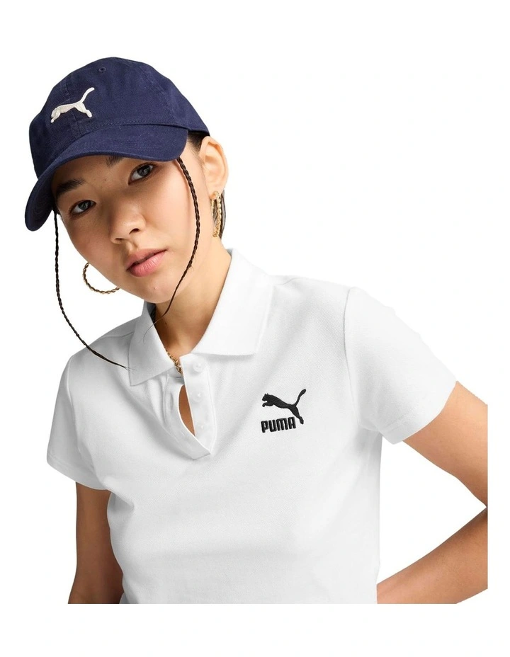 Classic Elevated Cap in Navy image 3