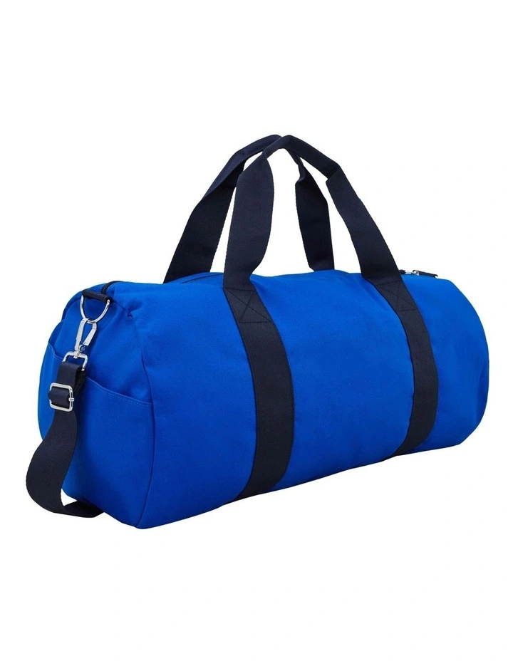 Logo Canvas HP Duffle Bag in Royalty Blue image 2