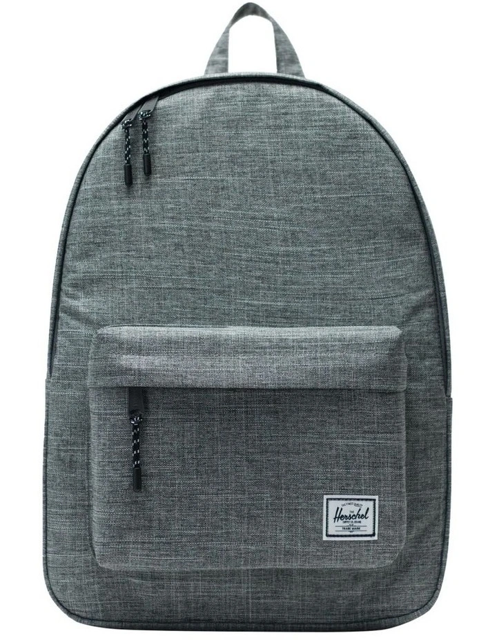 Pop Quiz Backpack Raven Crosshatch image 1