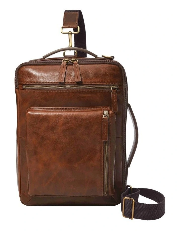 Buckner Computer Backpack in Brown image 1